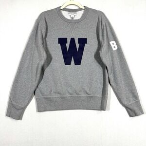 Wallace and Barnes‎ Shirt Mens Small Varsity Graphic Sweatshirt Pullover J Crew